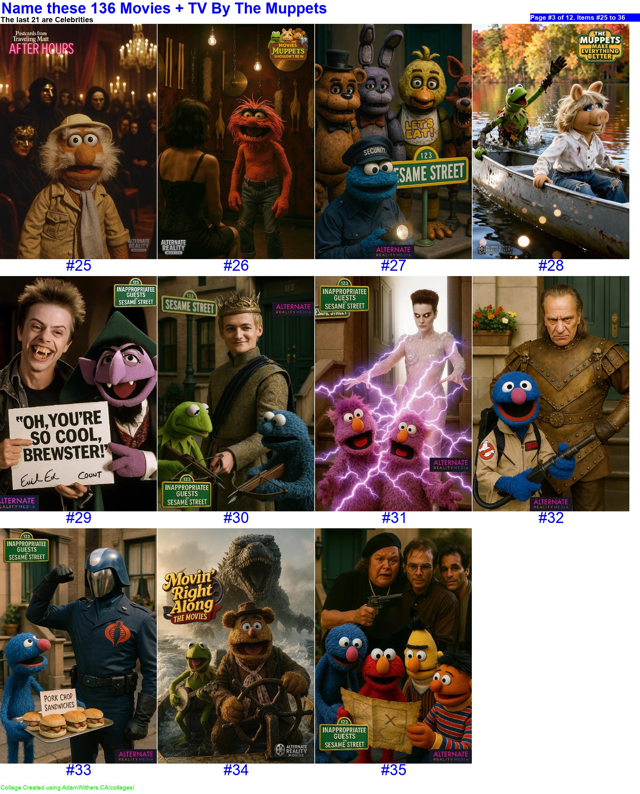 CollageC: guessMoviesByMuppets Page 3